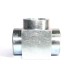 MS Tee Hydraulic Adapter Female Thread.
